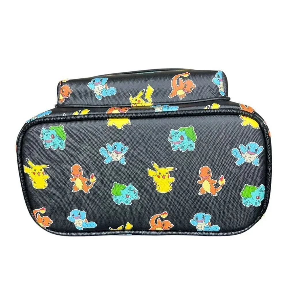 NEW Loungefly CL Exclusive Pokémon Starters Black Mini Backpack